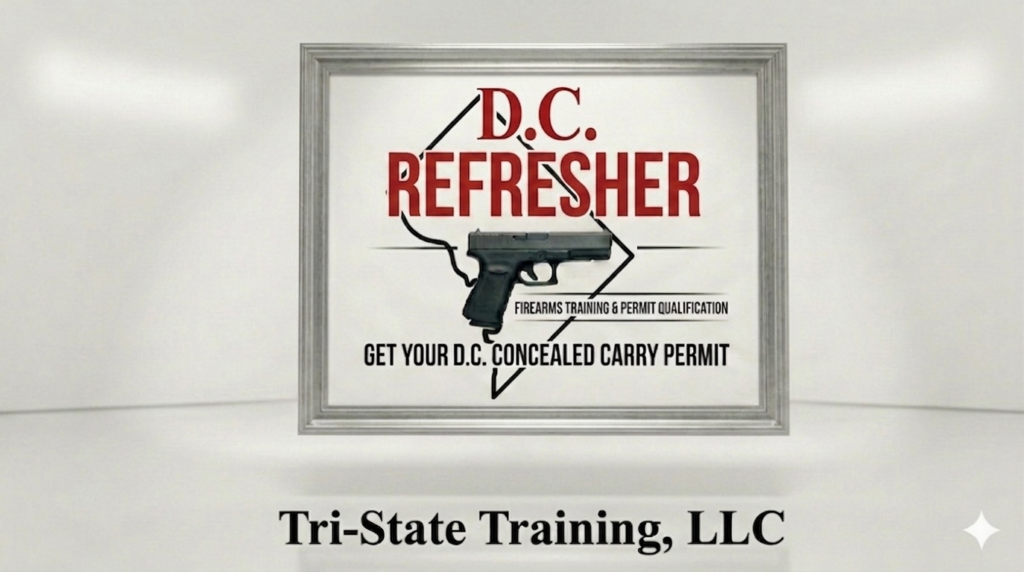 District of Columbia and Maryland Concealed Carry Wear and Carry combined permit training class o