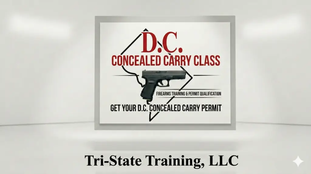 District of Columbia CCW Concealed Carry permit training class official graphic